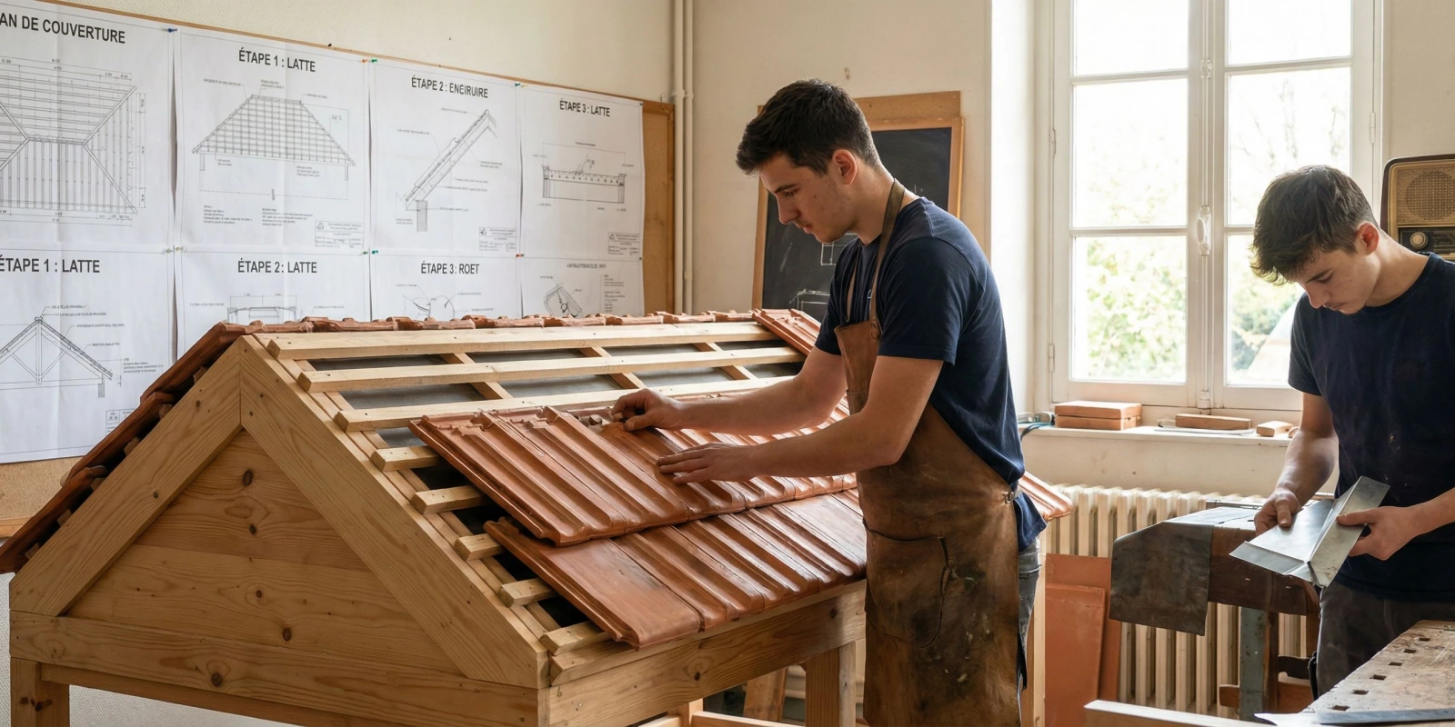 Formation CAP Couvreur : Lycées, CFA et Compagnons du Devoir en France