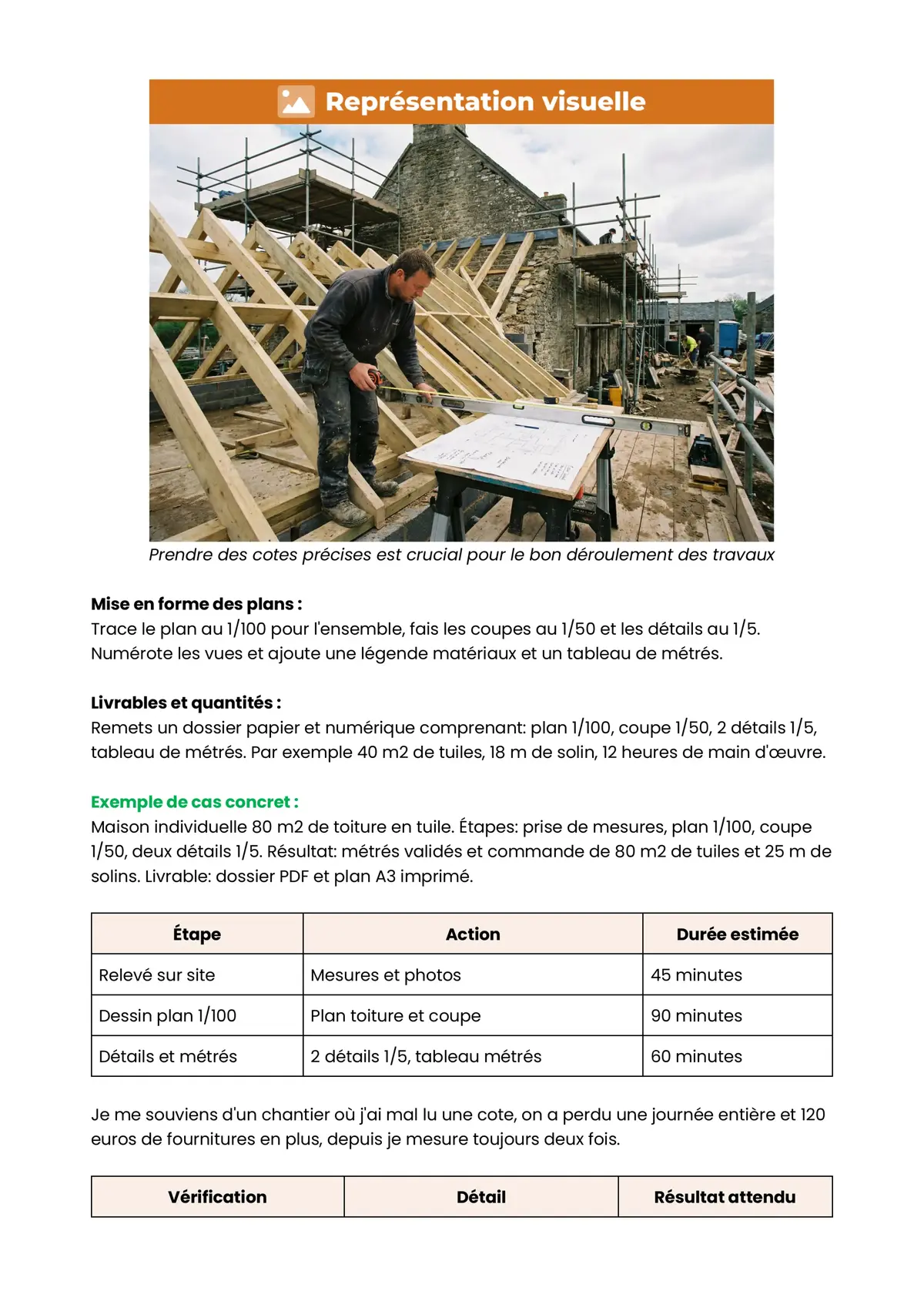 Example Fiche de Révision CAP Couvreur